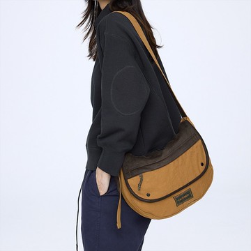 貓西CATWEST原創工裝斜挎包日系復古肩背包男女中性款日常背包新