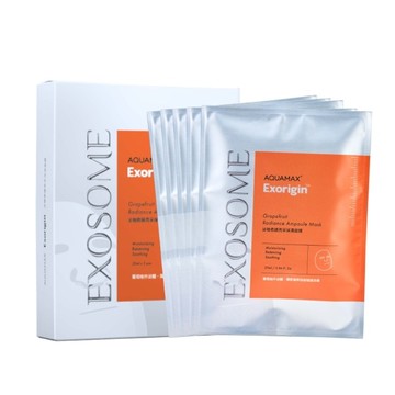 AQUAMAX Exorigin 泌柚奇蹟亮采保濕面膜(盒裝)
