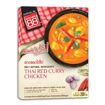 Kitchen88 泰式紅咖哩雞即食包 Thai Red Curry with Chicken 200g
