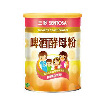 SENTOSA 三多 啤酒酵母粉 400g/罐，富含蛋白質、維生素B群和礦物質，膳食纖維，全家人的營養補充品，純素配方  1罐