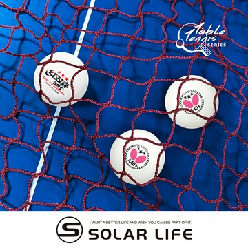 Solar Life 索樂生活 乒乓球桌球攔球網350x80cm.桌球圍網 場地訓練網 桌球隔離網 乒乓球攔網 球場圍擋網