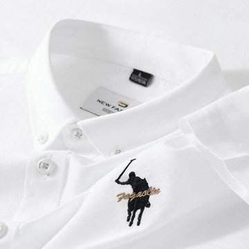 【新款熱賣】100%純棉牛津紡男裝夏季短袖襯衫男式透氣商務簡約純色男士襯衣衫