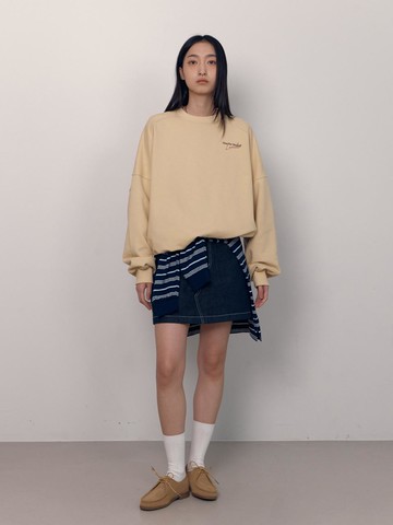Loose-fit Natural Sweatshirt (3 Colors)