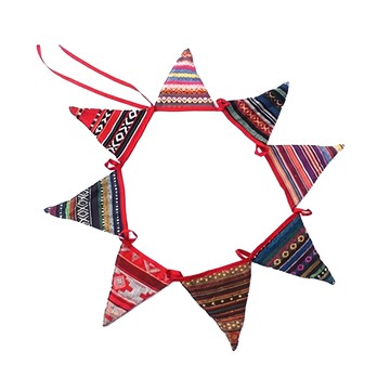 SELPA 三角旗 1.5kg  民族風  1組