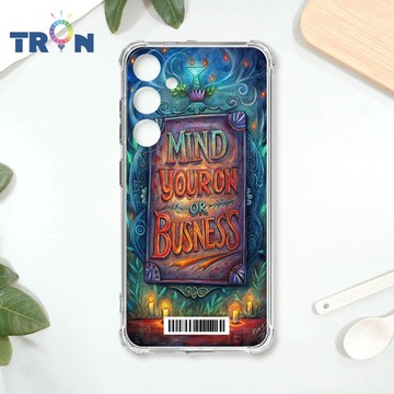 TRON 三星 A35 少管閒事 四角防摔載具殼 軟殼 手機殼