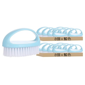 蛋形清潔刷  蛋形 藍色  16個