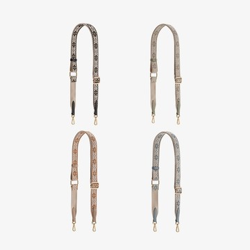 S'AIME 雪花可調式肩背帶 花紋背帶 雪花背帶 時尚配件 斜背帶 肩背帶 包配件