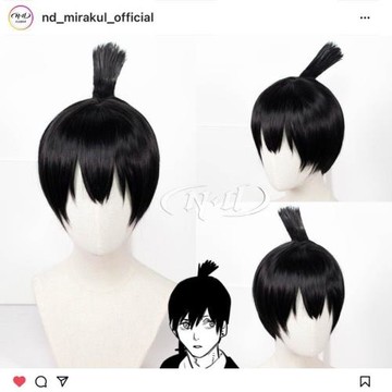 ND家】 早川秋 電鋸人 鏈鋸人 cos假發 角色款 一體式