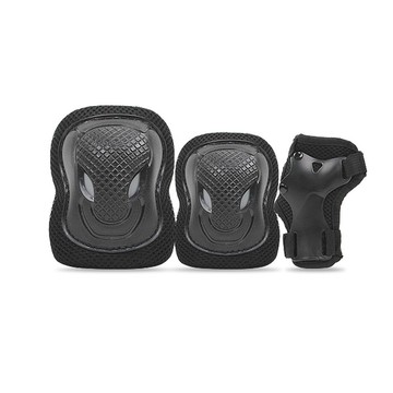 AIRWALK 兒童直排輪護具組  黑色的  M  1組