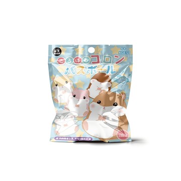 日式療癒泡澡入浴球_萌萌倉鼠