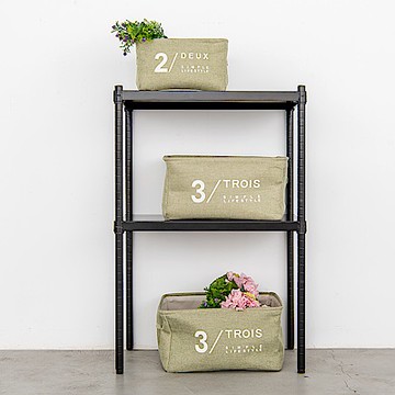 dayneeds 極致工藝 60x35x90cm二層置物架(烤漆黑) 收納架/儲藏架/書架