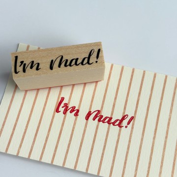 I'm mad 文字 1240