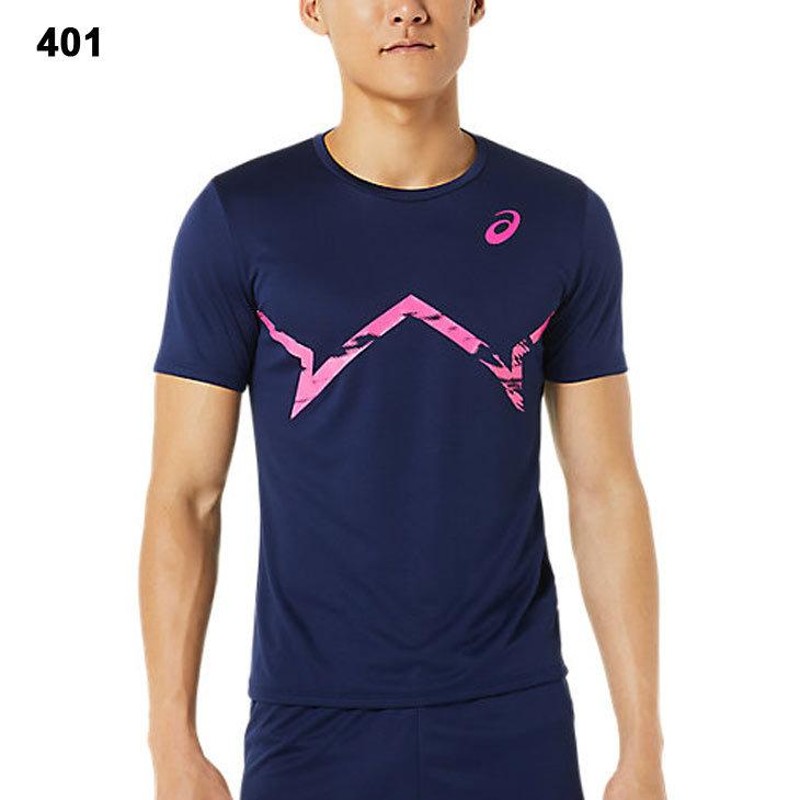 半袖 Tシャツ メンズ asics アシックス プリントクール/涼感 ドライ