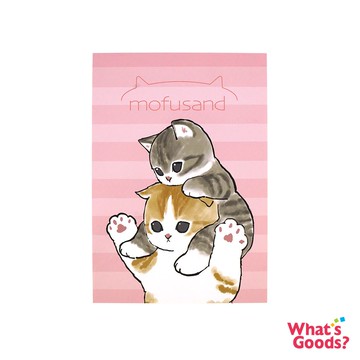 Mofusand貓福珊迪10x14cm便條紙(粉色)