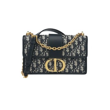 DIOR 30 MONTAIGNE 緹花帆布斜背包 / M9334UTZQ_M928