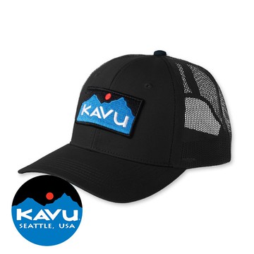 【KAVU】Above Standard網布棒球帽『黑』 登山.戶外.露營.防曬帽.遮陽帽.防風帽.漁夫帽.快乾.排汗.吸濕 K1142
