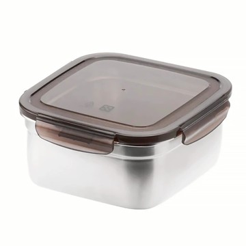 鍋寶316不銹鋼保鮮盒 正方形 1250ml  1個