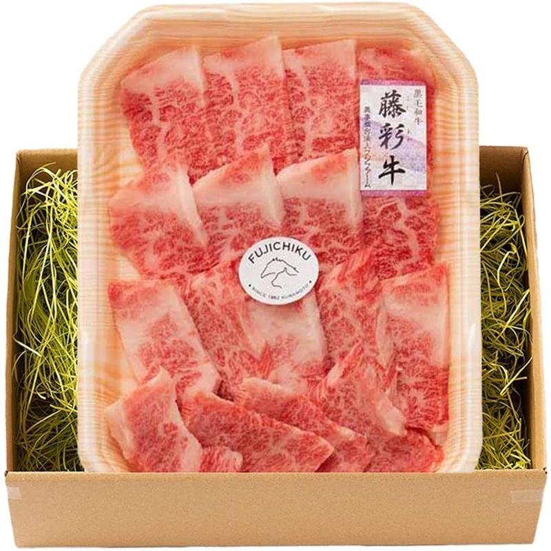 九州産黒毛和牛 藤彩牛 A4?A5 カルビ焼肉用 300g×1P