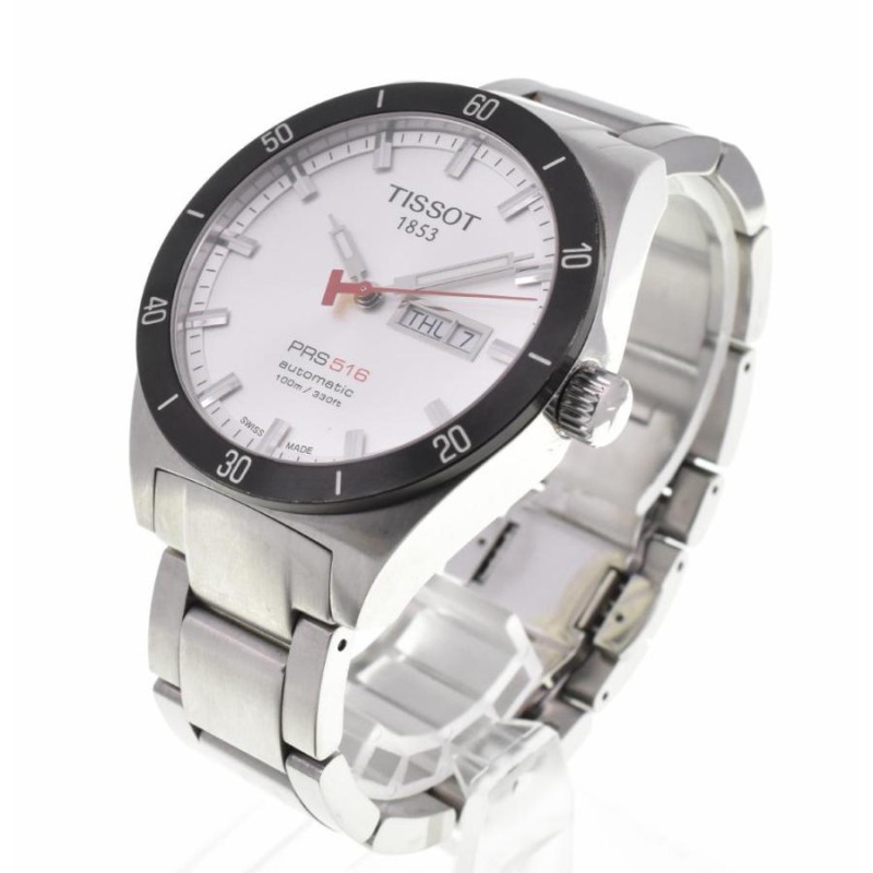 △ ☆良品【TISSOT】ティソ Tスポーツ PRS516/T044430A 自動巻き ...