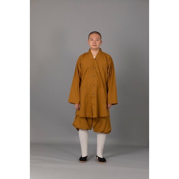 現貨供應 弘喧 佛教 僧服 出家人 衣服 短掛 ＴＲ西裝布 吸汗 柔軟 透氣 和尚 出家眾 僧人 高僧 外出 禮佛