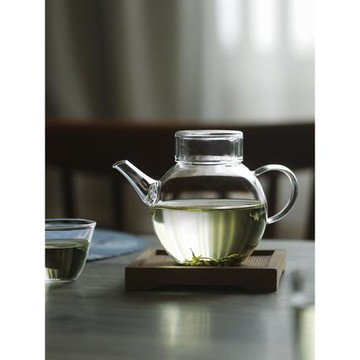九土茶壺高硼硅耐熱玻璃泡茶壺耐高溫家用養生壺茶具可過濾花茶壺