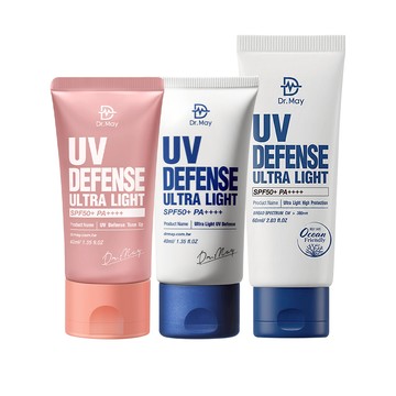 【Dr. May】美博士潤色清爽防曬乳(40ml)/專業隔離清爽防曬乳(40ml)/專業隔離高效防曬乳(60ml)_任選3入