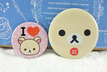 【震撼精品百貨】Rilakkuma San-X 拉拉熊懶懶熊~別針_2入