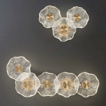 10W/18W 三色變光花朵造型壁燈｜F103-18-82731、18-82732