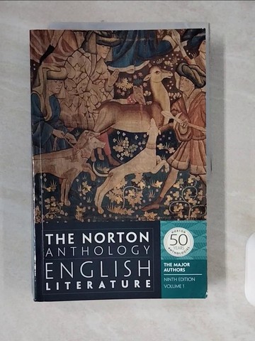 【書寶二手書T1／文學_ZIL】The Norton Anthology of English Literature: The Major Authors_Greenblatt, Stephen (EDT)