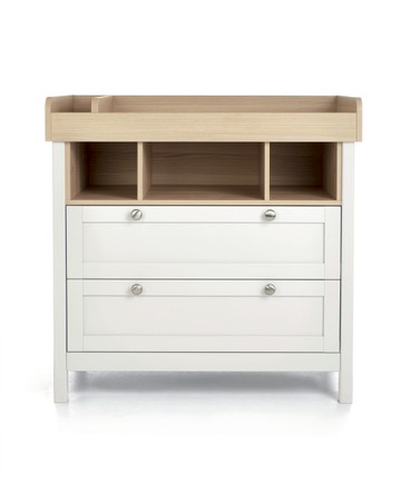 Harwell哈威爾-三層櫃/尿布檯(貝殼白)