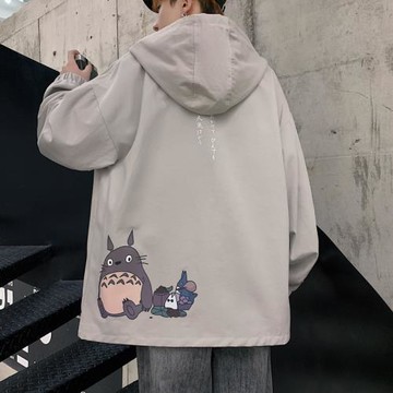 夾克男韓版潮流中學生外套春秋新款潮大碼寬松春季潮流薄款上衣服