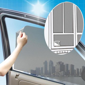 CARBUFF 車痴DIY玻璃靜電貼(黑+銀 60x300cm) MH-4040