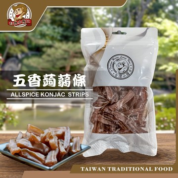 【台灣小糧口】五香蒟蒻條 160g*1包