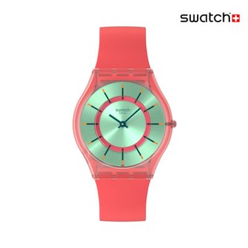 Swatch MINTY MANGO DREAM 超薄手錶/男錶/女錶/瑞士製造 SS08P111 (34mm)
