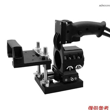 2in1 開槽機架便攜式模具缺口機支架修邊刀架連接定位支架適用於 63-68mm 修邊機
