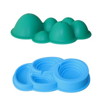 Jellystone Design jellystone矽膠山谷地貌模型2入組