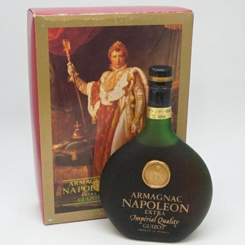 ARMAGNAC NAPOLEON EXTRA GUIZOT アルマニャック ナポレオン エクストラ ギゾー アルマニャック フランス アルコール40度  容量700ml 酒 未開栓 【中古】 | LINEショッピング