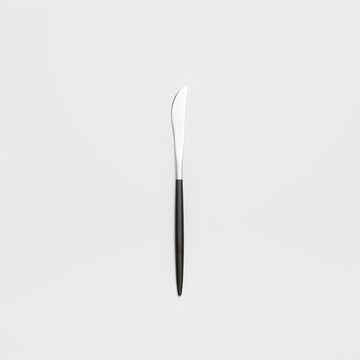 葡式 設計風潮 22.4cm 不銹鋼主餐刀│黑銀│單品