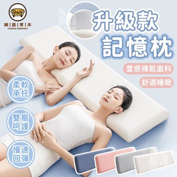 免運 附發票/特惠 【升級款記憶枕 宅配免運】慢回彈記憶枕 零壓感枕頭 護頸枕 枕芯 頸枕 助眠枕頭 助睡眠記憶枕 記憶枕頭 雙人枕頭工廠現貨直銷 售後保障 店長新品推薦 jj