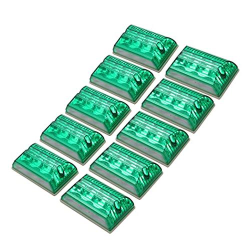 マーカーランプ グリーン 10個セット 当時物 デコトラ Amazon.co.jp: 当時物 マーカーランプ 昭和 レトロ トラック野郎