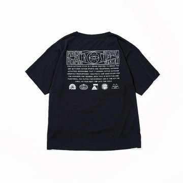 日本限定 Poler HISTORY REG TEE 經典版型短袖T恤 黑 - S