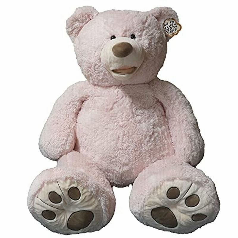 Hugfan クマのぬいぐるみ ピンクベージュ 約134cm コストコ 通販 Lineポイント最大get Lineショッピング