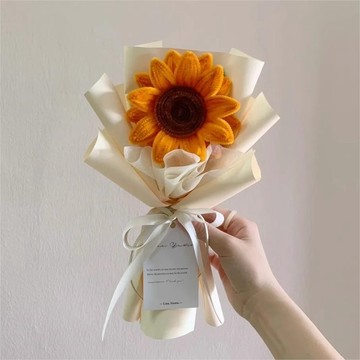 🌷扭一扭🌷 畢業季送同學老師禮物毛根手作diy扭扭棒花束材料包向日葵仿真花 手作花束 畢業花束 交換禮物