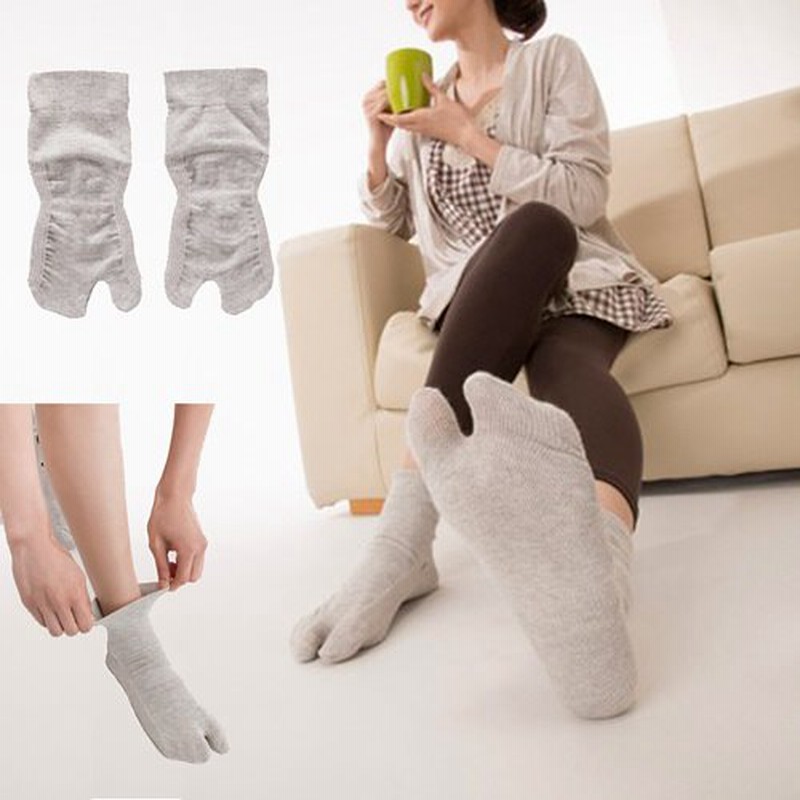 外反母趾 サポーター ソックス 外反母趾用 靴下 痛み 改善 2本指ソックス 痛み緩和 テーピング編み 足指 強圧編み 抗菌防臭 ゆったり グレー レディース はくだけ 簡単 3248 通販 Lineポイント最大1 0 Get Lineショッピング