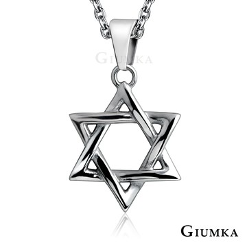 項鍊．六芒星．個性．客製刻字