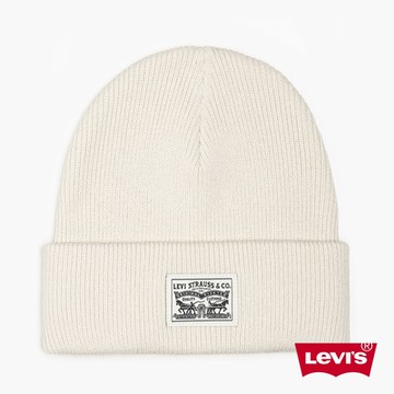 Levi s 男女同款雙馬標針織帽