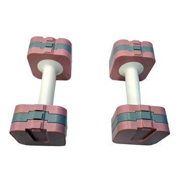 吐司 可調節啞鈴KT08 FB021 2入組  粉/灰/粉灰  10kg  1組