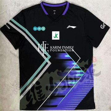 25李寧羽毛球服駱建佑天王杯同款比賽服AAYV051/AAYV046印字維少
