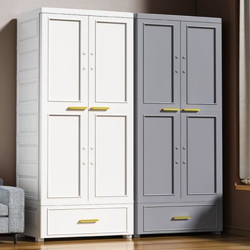 加大加厚兒童衣柜家用臥室寶寶掛衣柜塑料簡易嬰兒小衣櫥儲物柜子