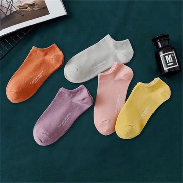 女童襪子船襪春秋純棉薄款女孩夏季防掉春夏短款男童兒童淺口短襪